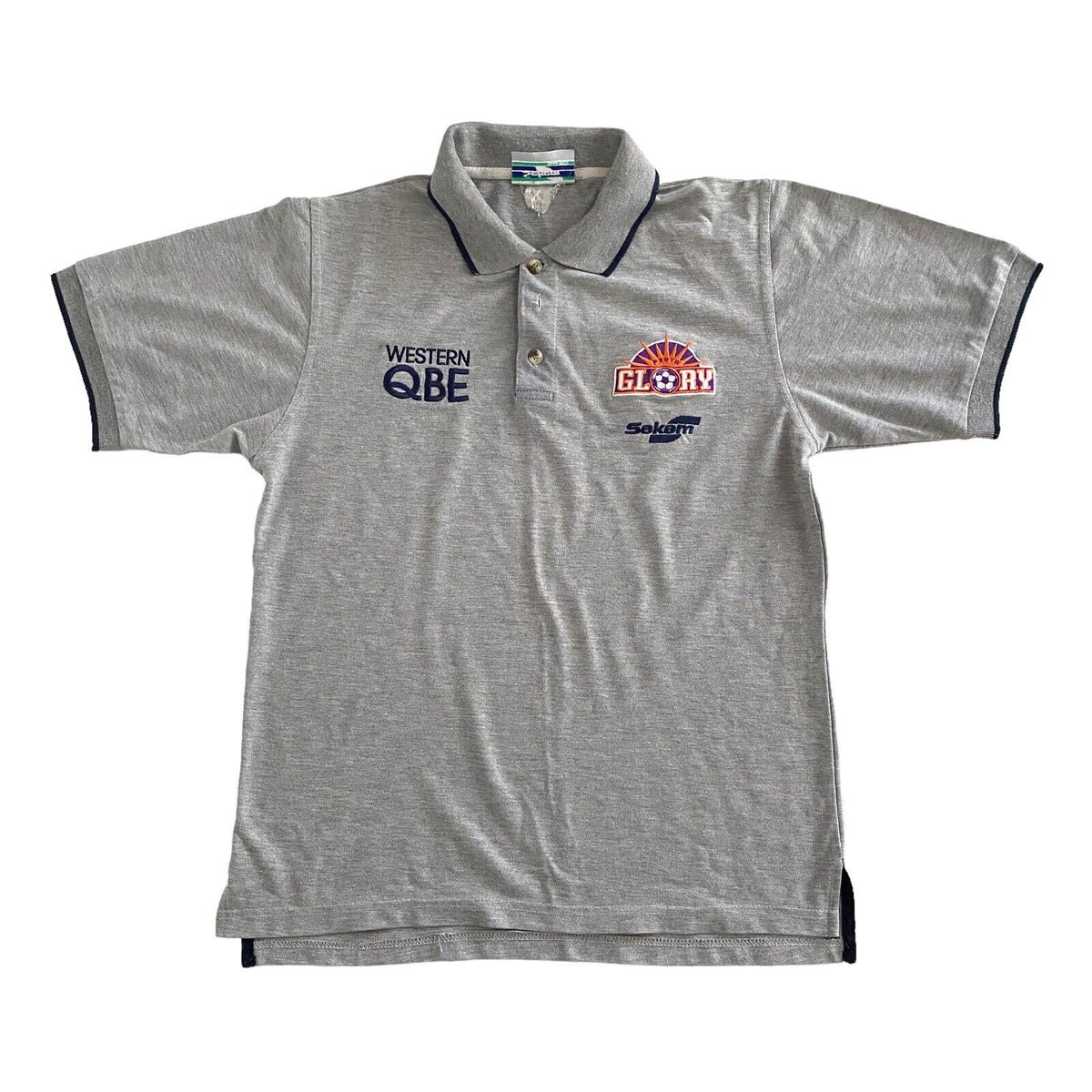 Perth Glory Sekem Vintage Polo Shirt - Small
