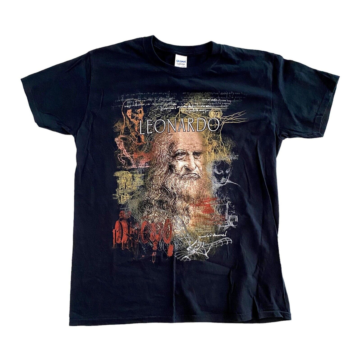Leonardo Da Vinci Mens T-Shirt - Medium