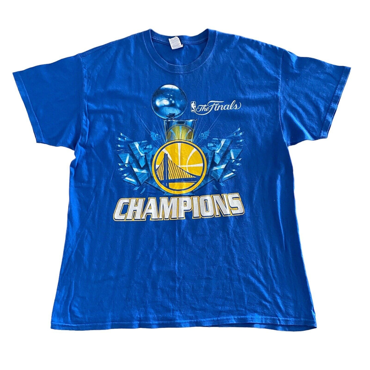 Golden State Warriors 2015 NBA Champions Mens T-Shirt - XL