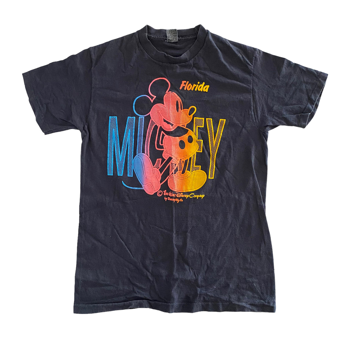 Mickey Mouse Disney Florida Vintage Mens T-Shirt - Medium