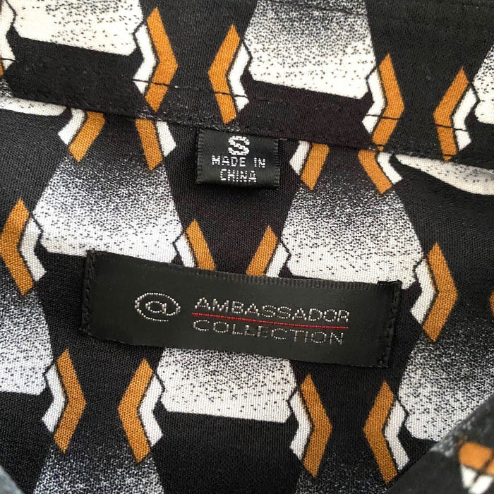 Ambassador Abstract Mens Shirt - Small