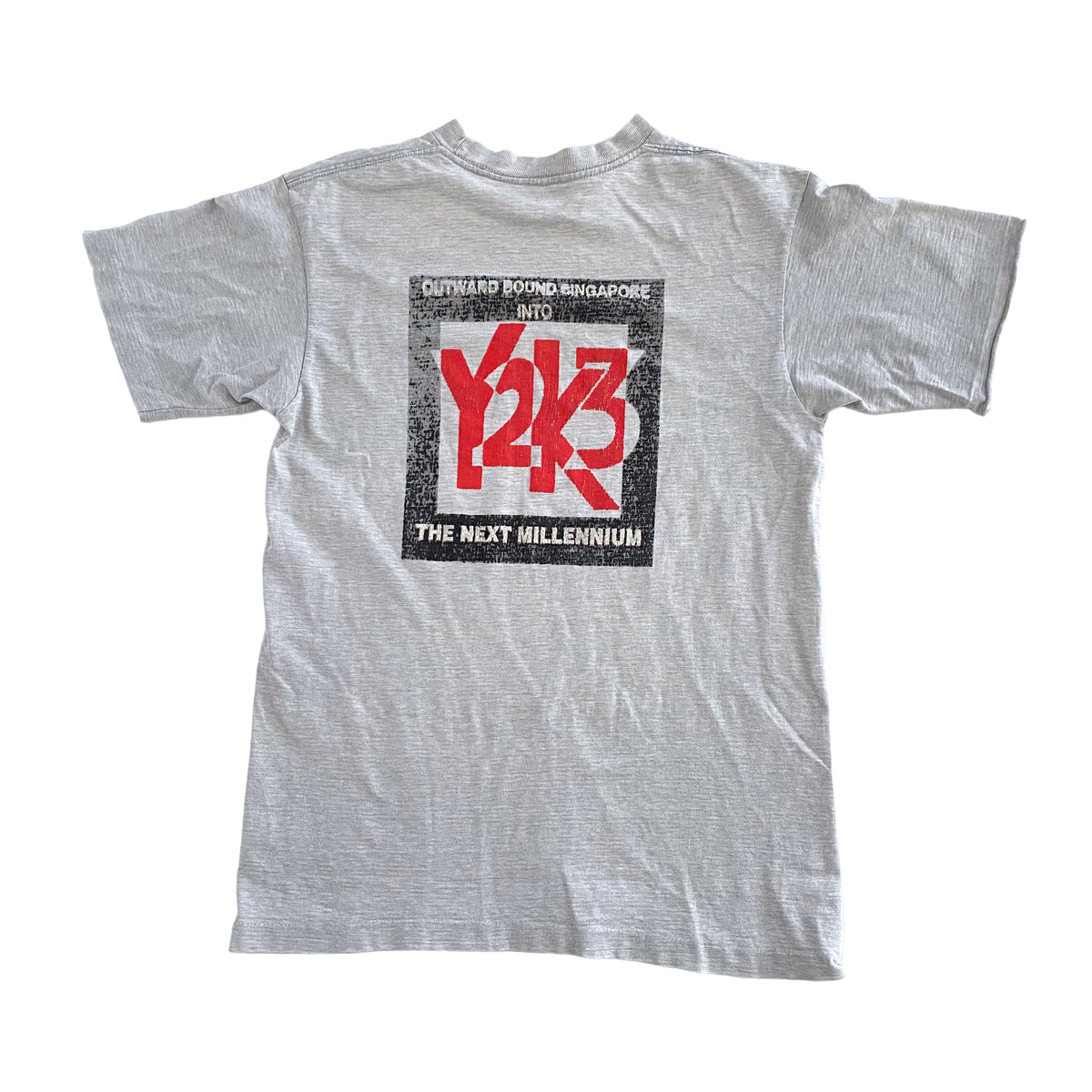 Outward Bound Y2K3 Vintage Mens T-Shirt - Medium