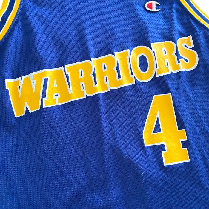 Vintage 90s Champion Golden State Warriors Chris Webber jersey