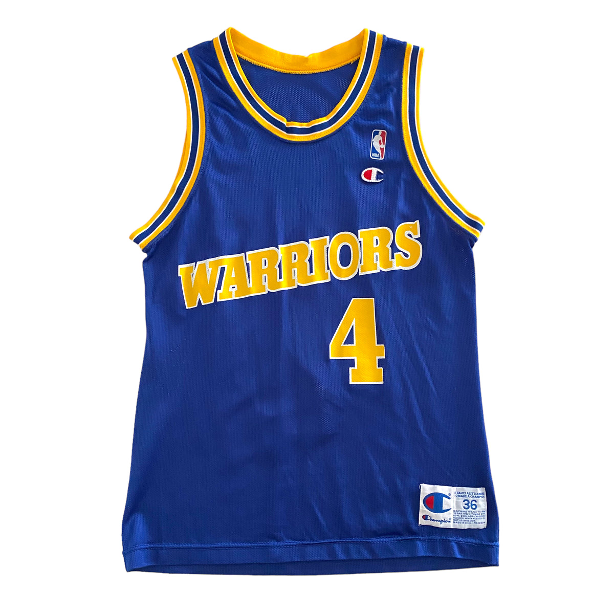 Golden State Warriors Vintage Mens NBA Jersey Chris Webber - Size 36