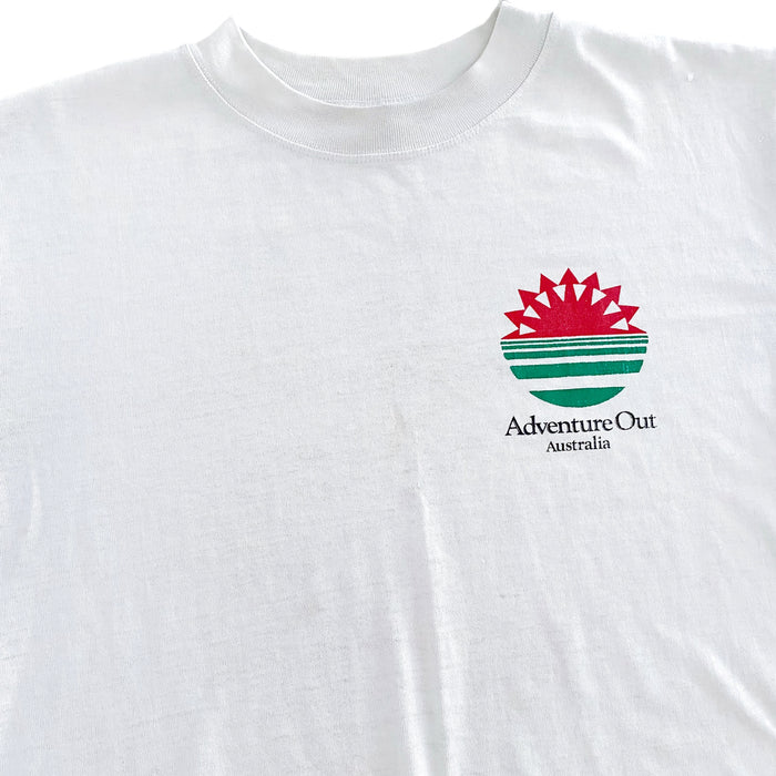 Adventure Out Australia Vintage Mens T-Shirt Medium
