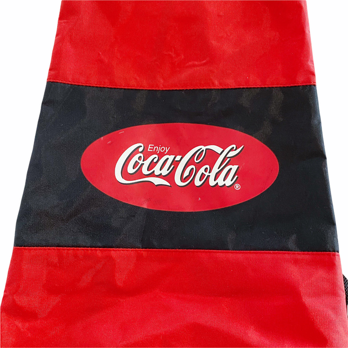 Enjoy Coca-Cola Coke Vintage 90's Drawstring Backpack Bag