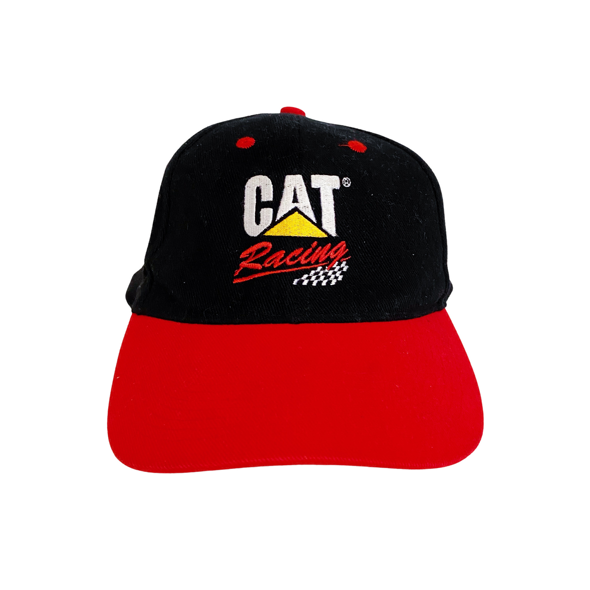 CAT Caterpillar Racing Nascar Vintage 90's Mens Hat